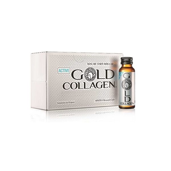 minerva research labs pure gold collagen active 10fl