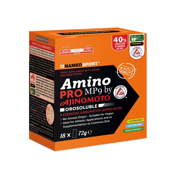 named sport aminopro mp9 ajinomoto 18 stick