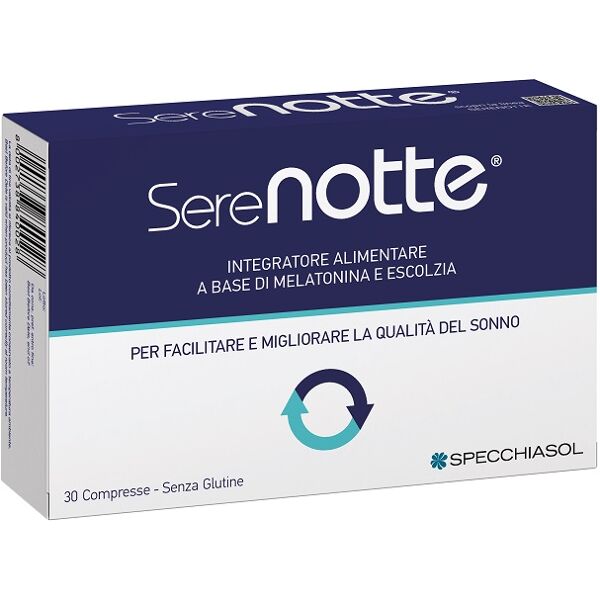 specchiasol srl serenotte plus 1mg 30 cps