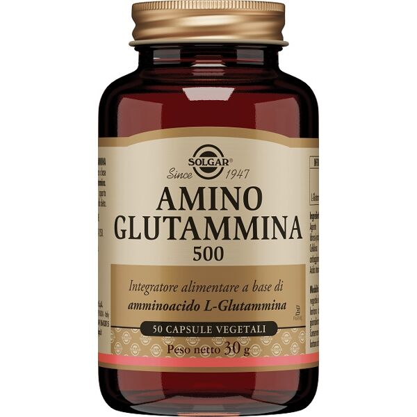 solgar it. multinutrient spa amino glutammina 500 solgar 50 capsule vegetali