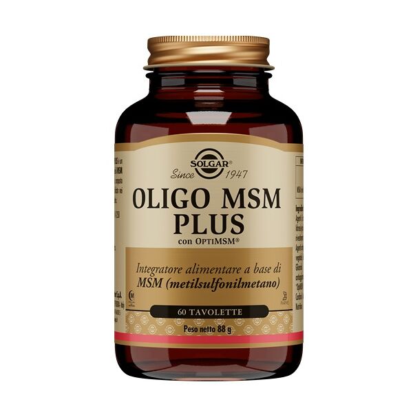 solgar it. multinutrient spa oligo msm plus 60 tav.solgar