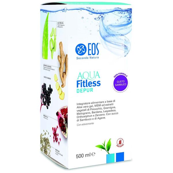 eos srl eos aqua fitness depur*500ml