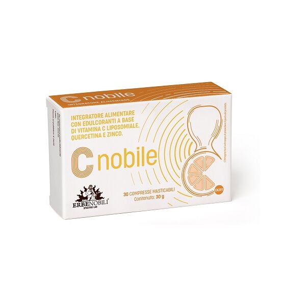 erbenobili srl erbenobili c-nobile 30 compresse masticabili