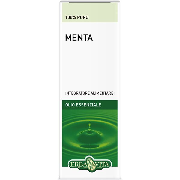 erba vita olio essenziale menta piperita 10ml erbavita