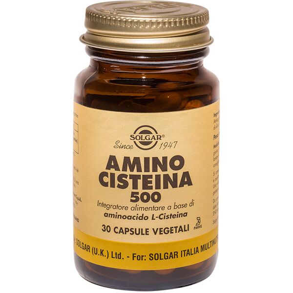 solgar it. multinutrient spa solgar amino cisteina 500 30 capsule vegetali