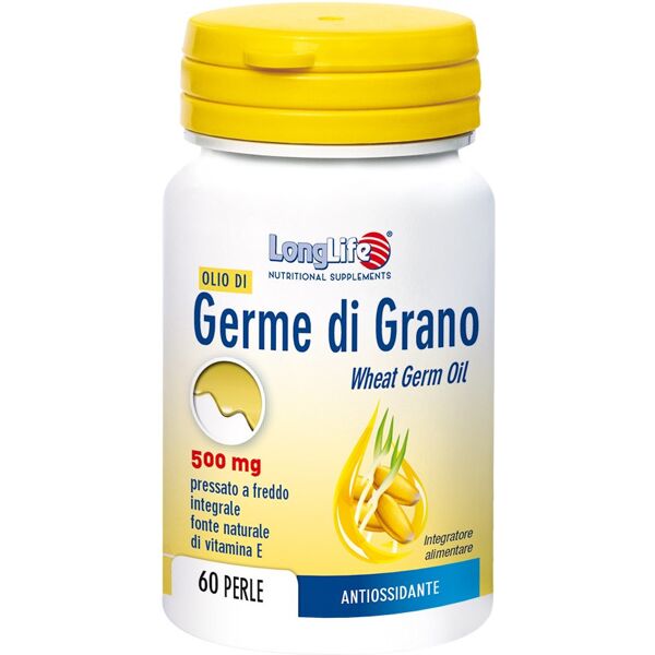 longlife srl longlife olio germe grano 60 perle