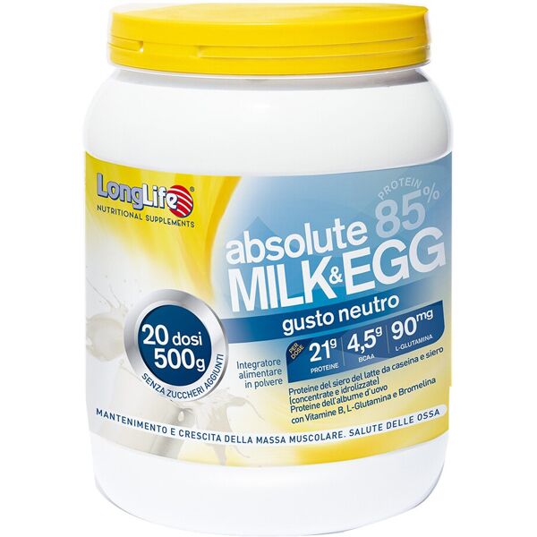 longlife srl longlife absolut milk egg 400