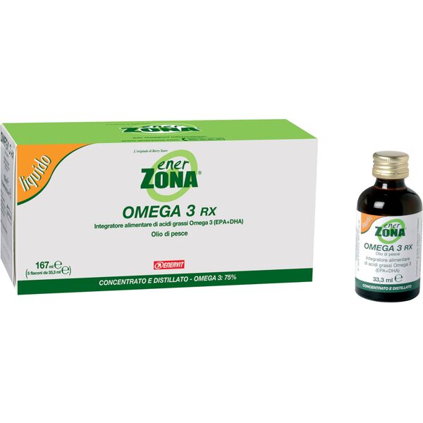 enervit enerzona omega 3 rx 5 flaconcini 33,3ml