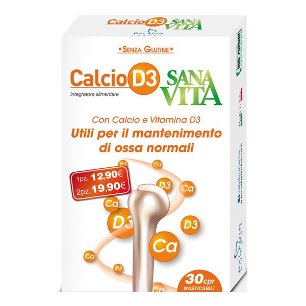 paladin pharma spa sanavita calcio vitd3 30cpr