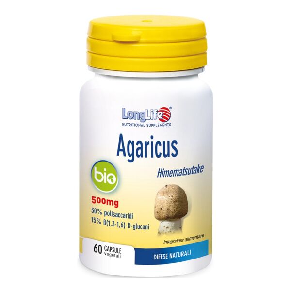 longlife srl longlife agaricus bio 60 capsule