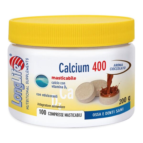 longlife calcium cacao 100 compresse