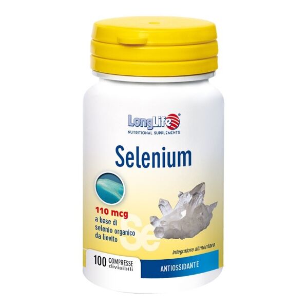 longlife srl longlife selenium 100 compresse 110mcg