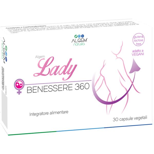 algem natura srl algem lady benessere 360 30 capsule