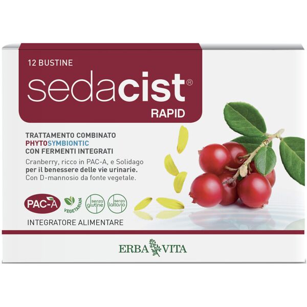 erba vita sedacist rapid 6 + 6 bustine