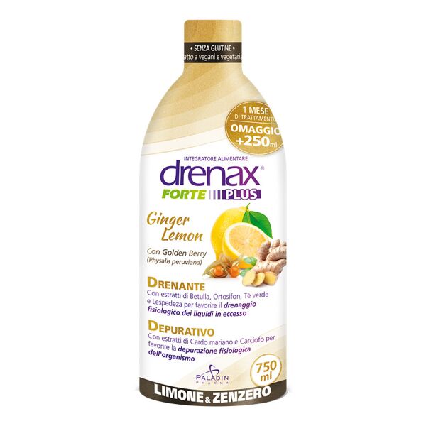 paladin pharma spa drenax forte ginger lemon750ml