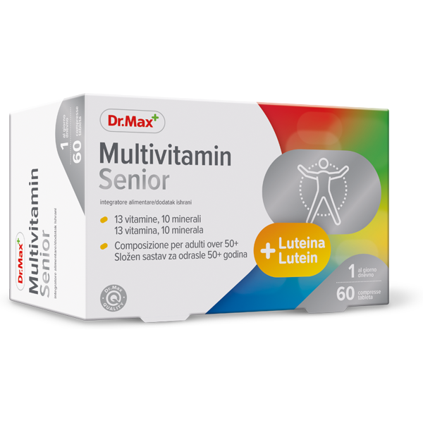 dr.max multivitamin senior 60 compresse