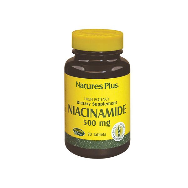 natures plus niacinamide 500 mg 90tavolette