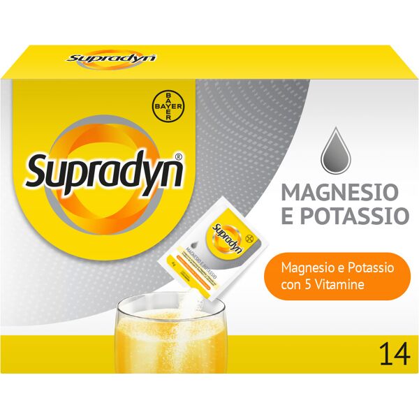 supradyn magnesio e potassio integratore 14 bustine