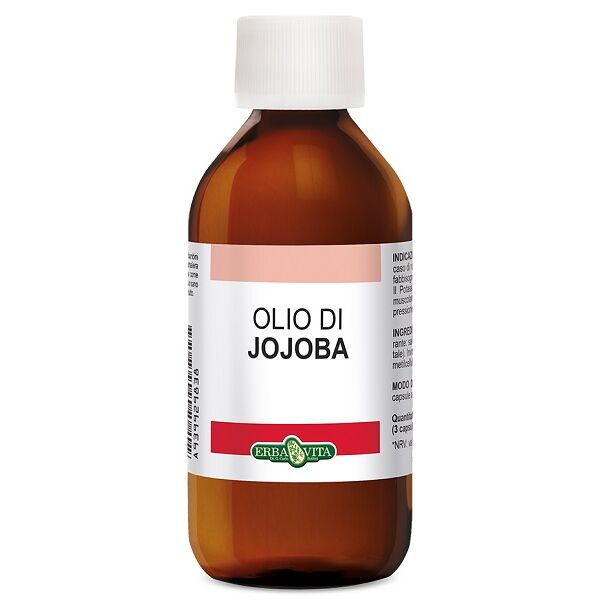 erba vita olio di jojoba idratante corpo e capelli 100 ml