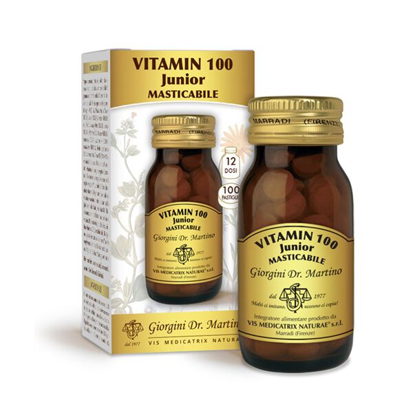 giorgini vitamin 100 junior 100 pastiglie