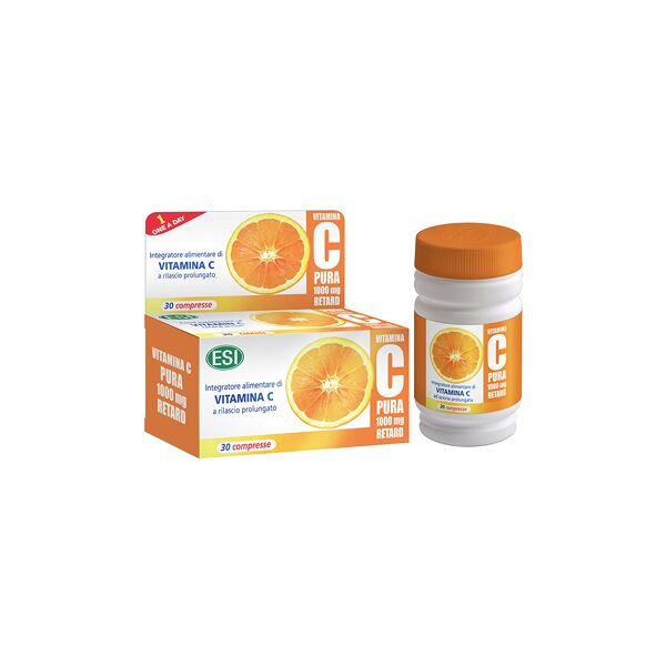 esi vitamina c pura retard integratore sistema immunitario 30 compresse