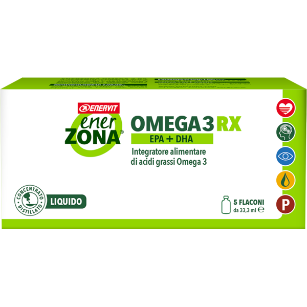 enervit enerzona omega 3 rx liquido 5 flaconcini