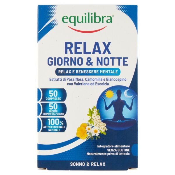 equilibra relax giorno & notte 50 compresse