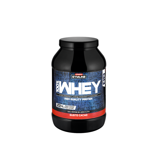 enervit gymline muscle 100% whey proteine concentrate cacao integratore proteico