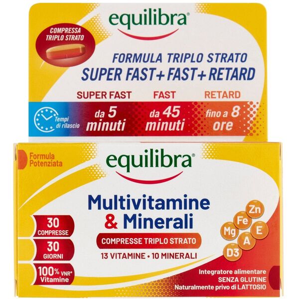 equilibra multivitamine & minerali 30 compresse