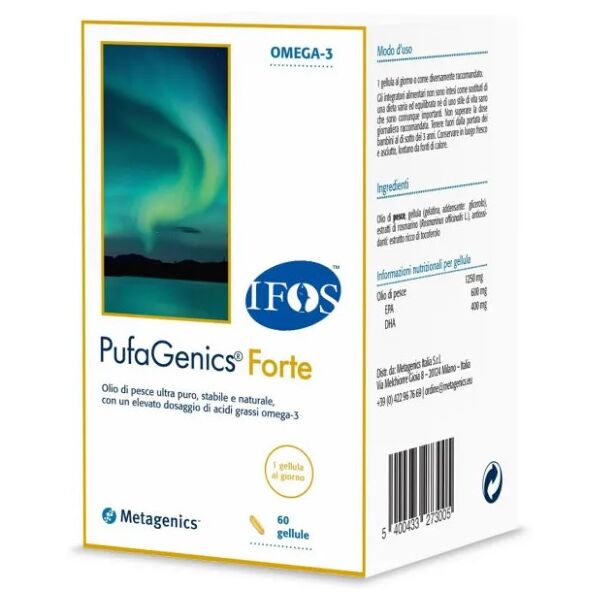 metagenics pufagenics forte integratore benessere cuore 60 capsule