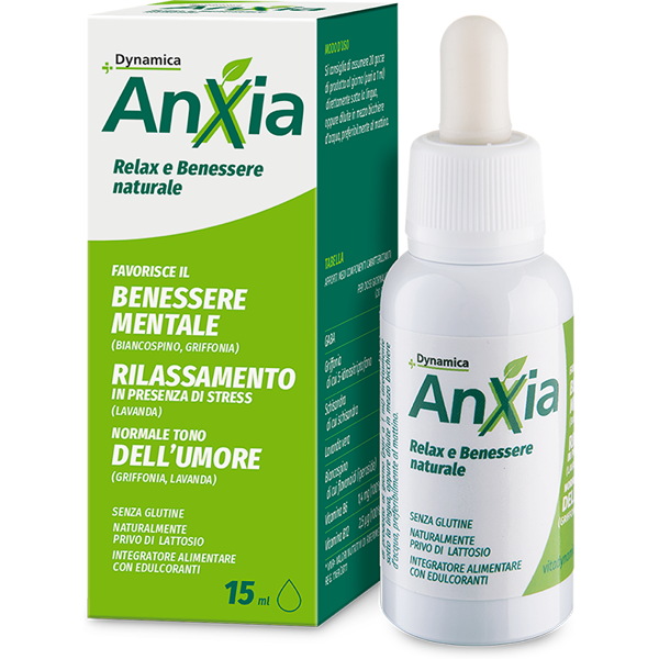 dynamica anxia gocce integratore benessere mentale 15 ml