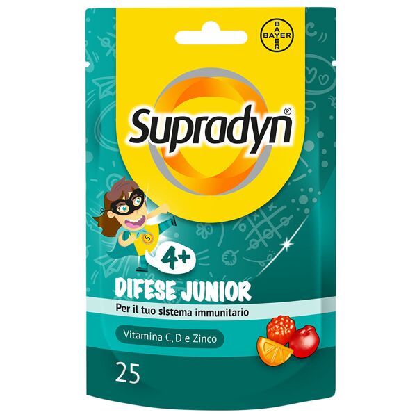 supradyn difese junior integratore 25 caramelle gommose