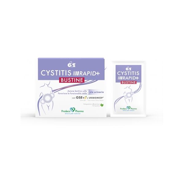 prodeco pharma gse cystitis rapid+ bustine