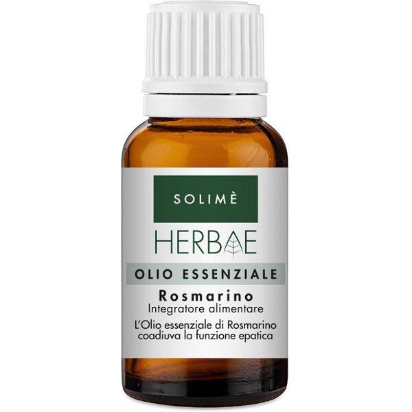 solime' srl herbae rosmarino olio essenziale 10 ml