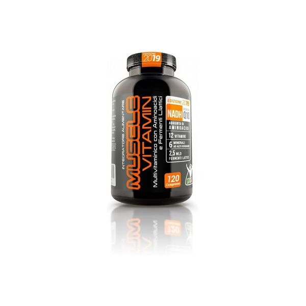 net integratori muscle vitamin multivitaminico 120 cpr nuovo con coq10