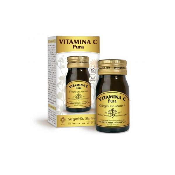 vitamina c pura 30 gr 60 pastilie dr. giorgini antiossidante stanchezza