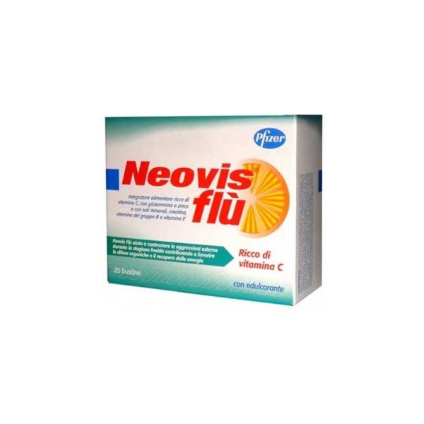 pfizer italia srl neovis flu' 20 bustine 7g