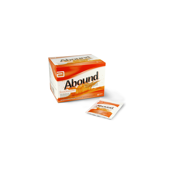 abbott srl abound alimento dietetico a fini speciali gusto arancia 30 busttine da 24 g