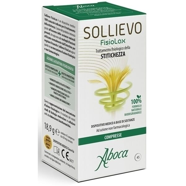 aboca spa societa' agricola sollievo fisiolax 45 compresse