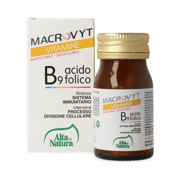 alta natura-inalme srl macrovyt acido folico 40 compresse
