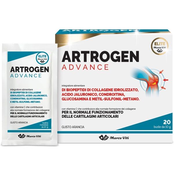 marco viti farmaceutici spa artrogen advance 20 bustine 10g