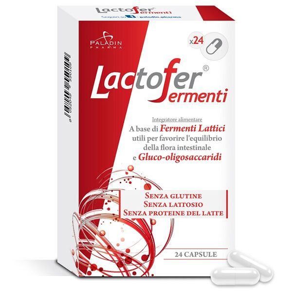 paladin pharma spa lactofer fermenti 24 cps