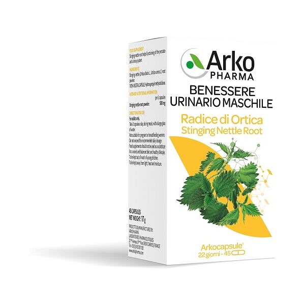 arkofarm srl arkocapsule radice ortica 45 capsule