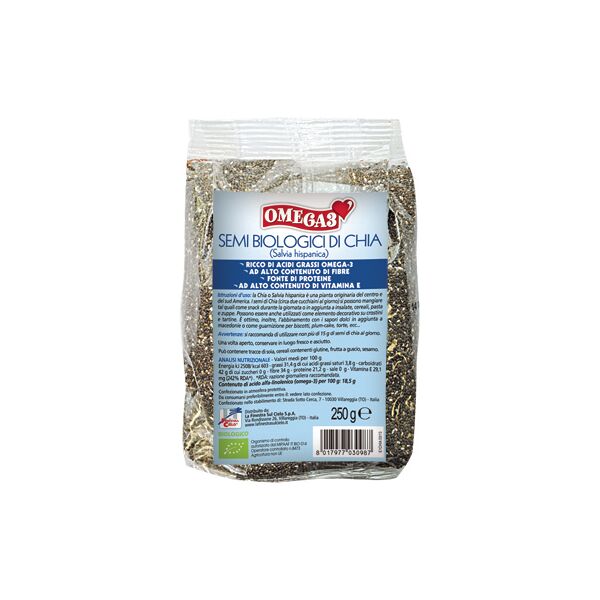 biotobio srl omega 3 semi chia bio 250g