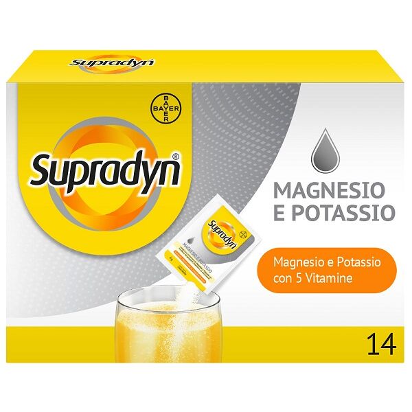 bayer spa supradyn magnesio e potassio 14 bustine