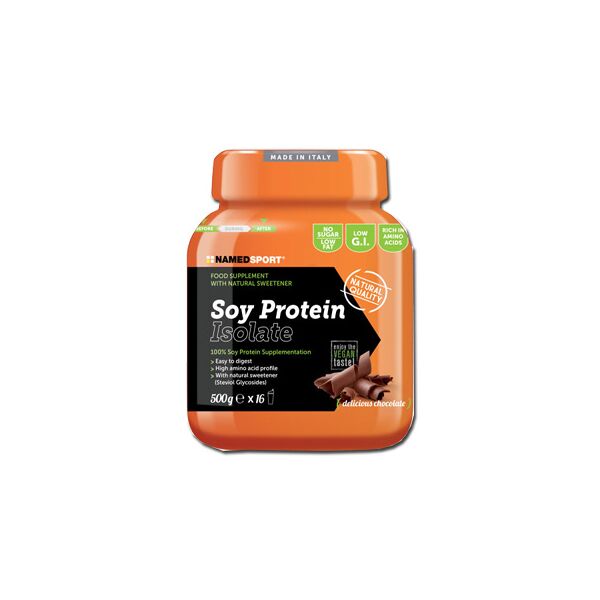 namedsport srl soy protein isolate gusto cioccolato 500g
