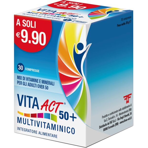 f&f srl vita act 50+ multivit 30cpr