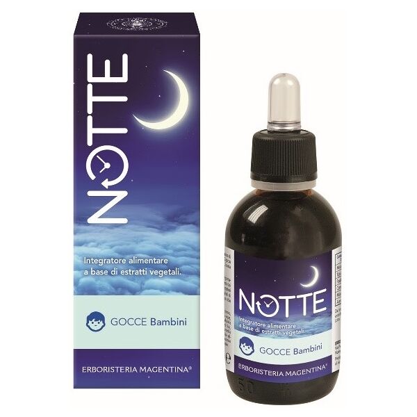 erboristeria magentina srl notte 50ml gocce bambini