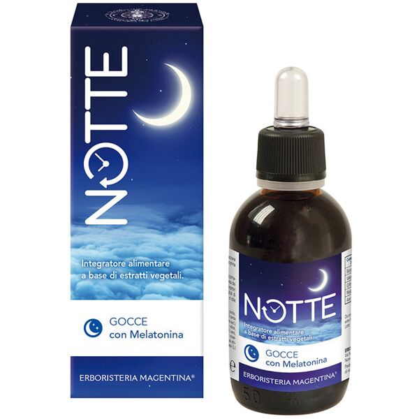 erboristeria magentina srl notte gtt 50ml melatonina  erm