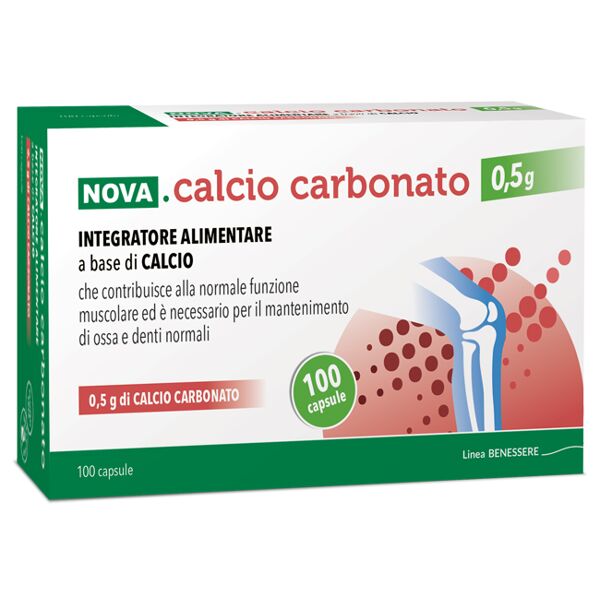 nova argentia srl ind. farm calcio carb.100cps 500mg n.a.